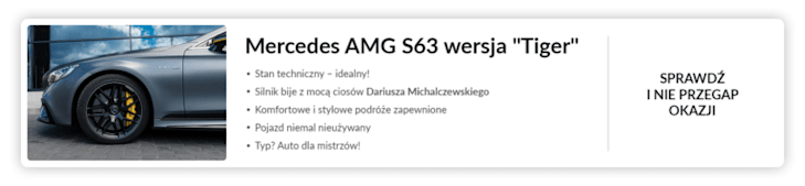 Oferta sprzedaży Mercedesa AMG S63, sprawdź, jak wygląda niemiecka jakość i klasa. 